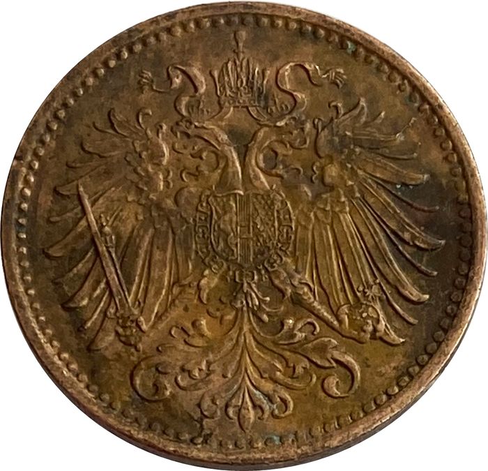 1 геллер 1892-1916 Австрия XF