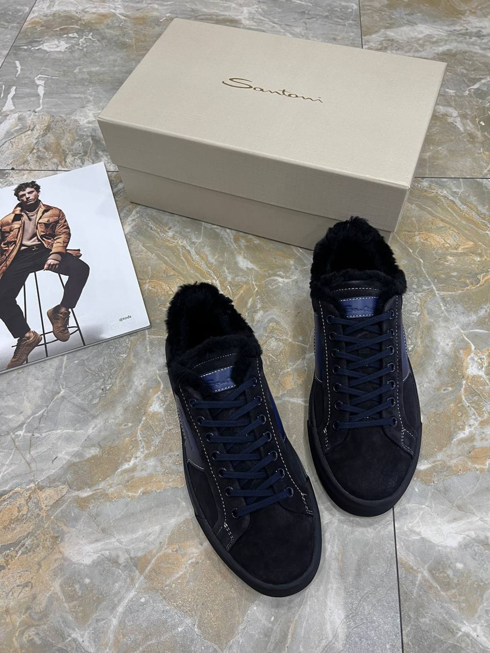 Кеды Santoni