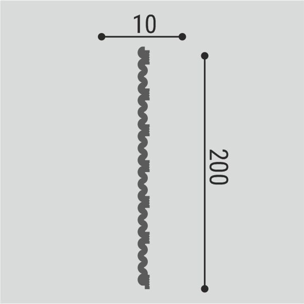 bello deco Панель стеновая XPS СП 08/2.6