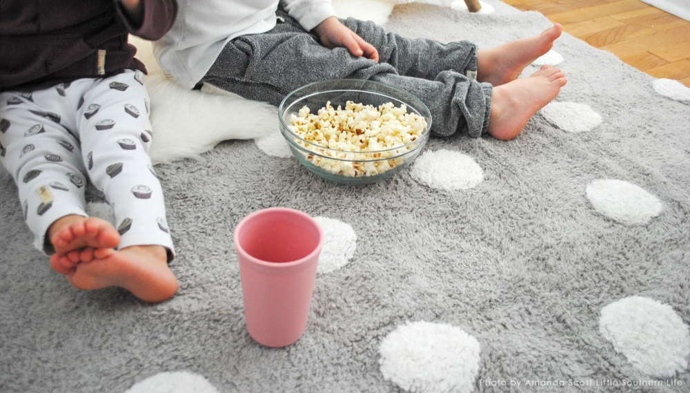 Ковер Lorena Canals Polka Dots Grey White (120 x 160 см)