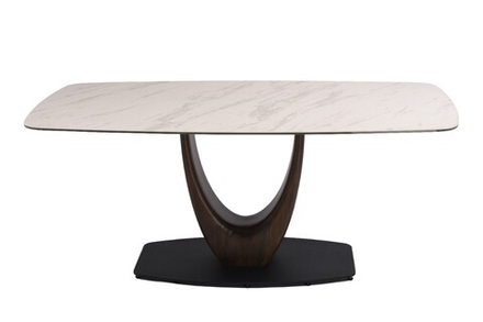 Стол обеденный Ist Casa Римини, 180х90х76 см, белая керамика