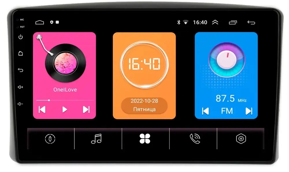 Магнитола для Toyota Land Cruiser 100 1998-2002 (три крутилки климата) - OEM GT9-9175 на Android 10, 2ГБ-16ГБ