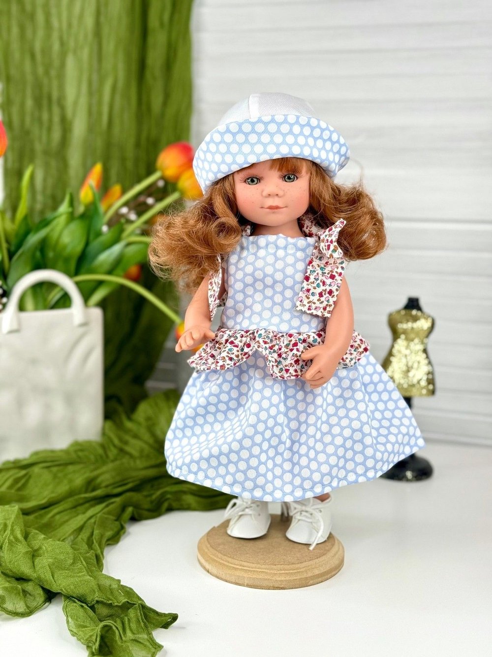 Кукла D Nenes виниловая 34см Marieta (022213)