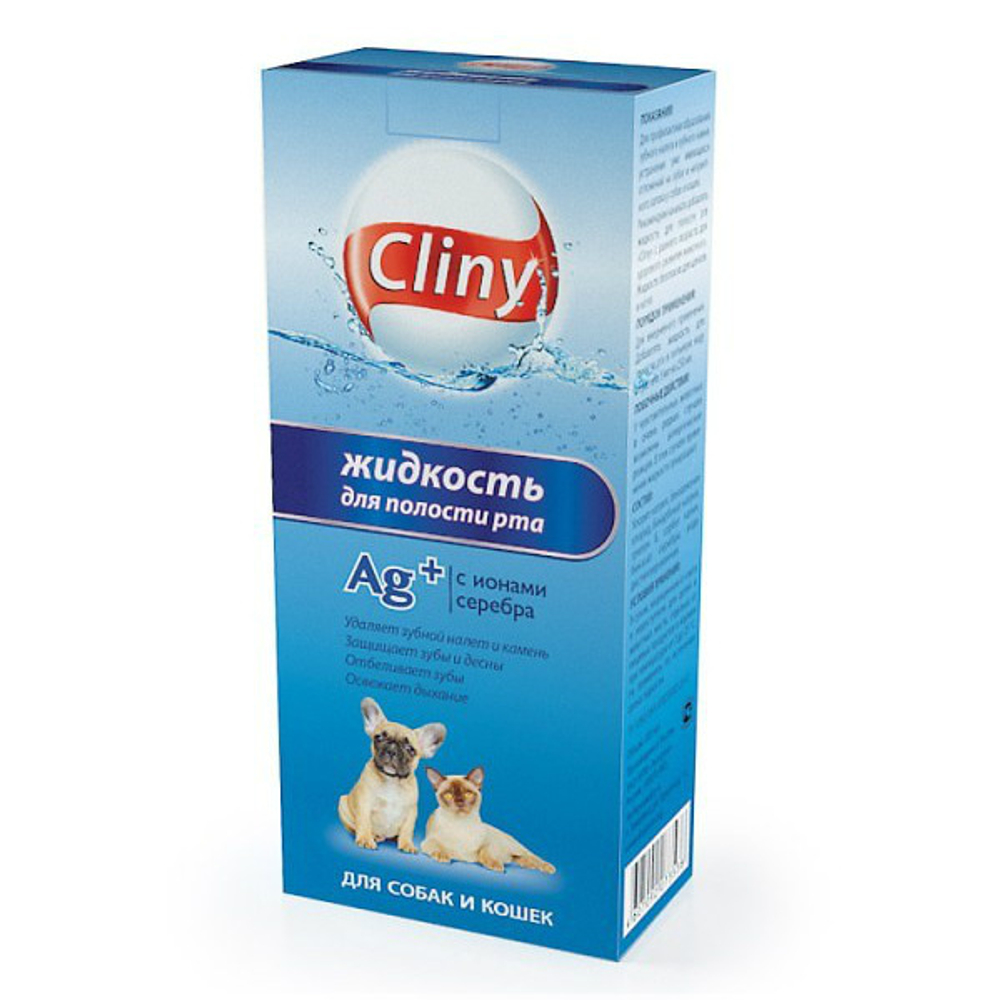 Cliny жидкость д/кошек и собак для полости рта, 300мл