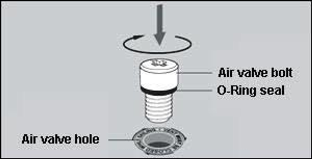 Болт   STARBOARD AIR VALVE BOLT