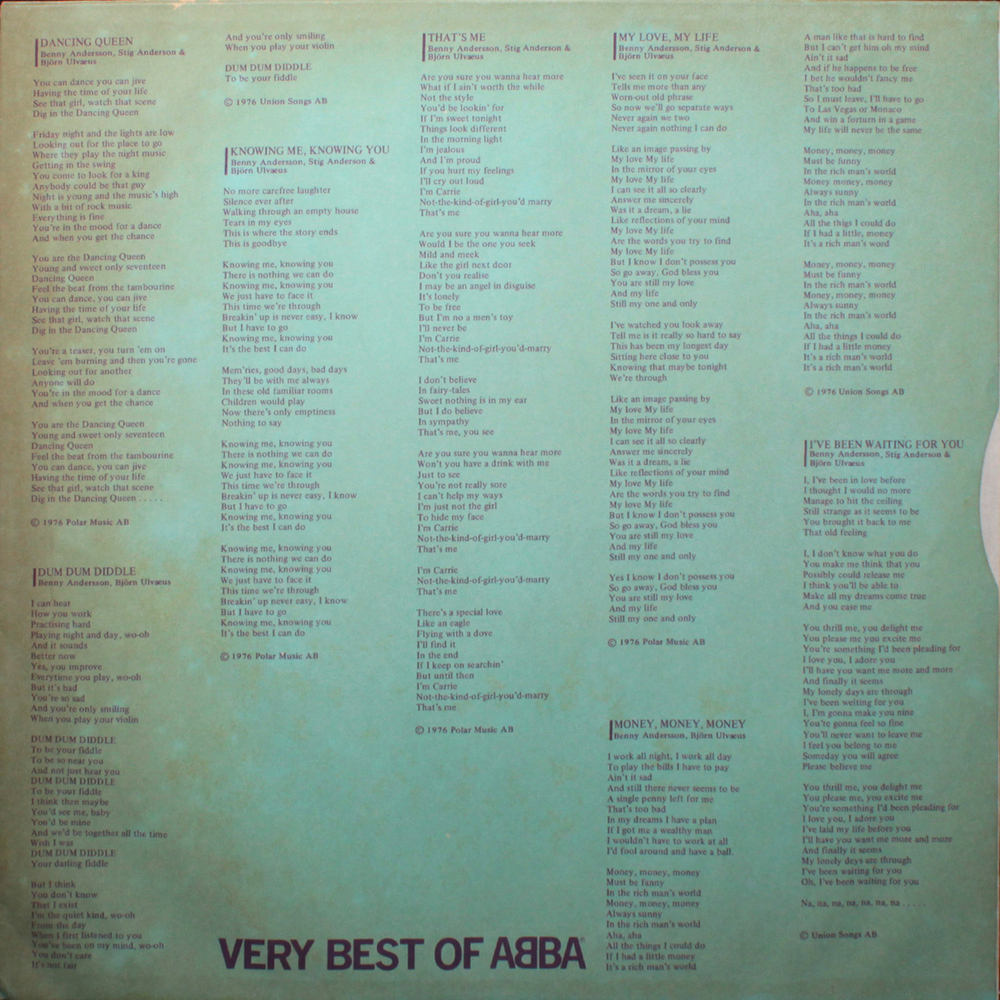 ABBA / Very Best Of ABBA (2LP)