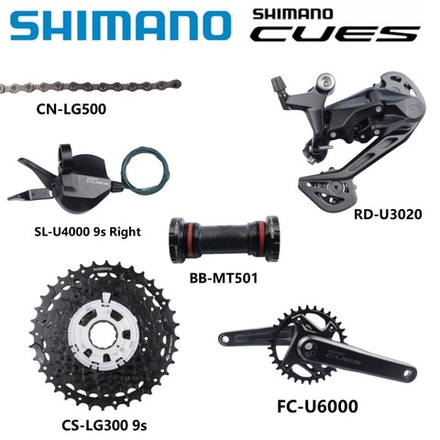 Групсет Shimano Cues 6000 9 ск.