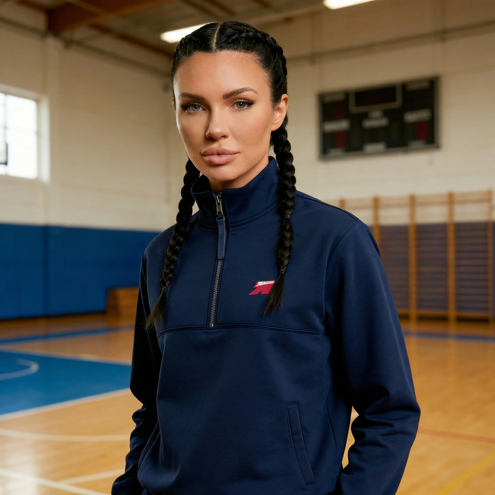 Анорак с логотипом "ЯМАЛ" (синий)