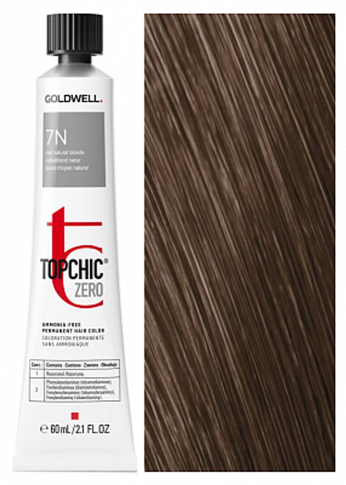 Goldwell Topchic Zero 7N Натурально-пепельный 60 мл