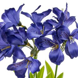 GAEM Цветочная композиция "Альстромерия", L18 W18 H28 см