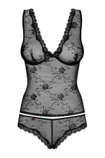 Кружевной комплект Fiorenta (Размер: L-XL) (Цвет: черный)