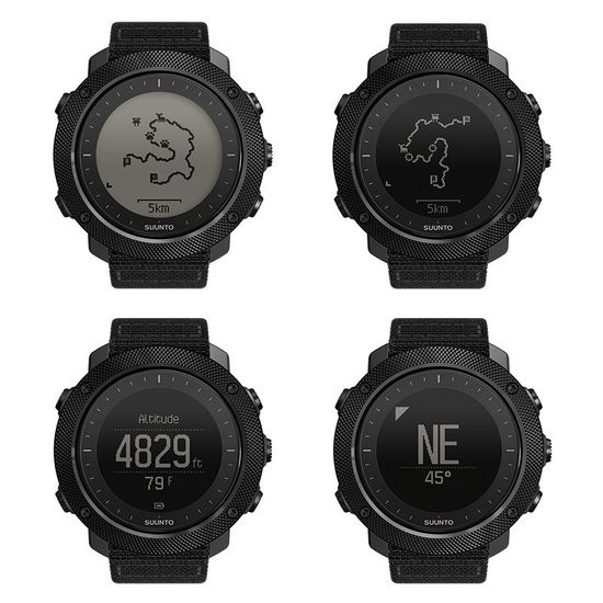 Умные наручные часы Suunto Traverse Alpha Stealth SS022469000