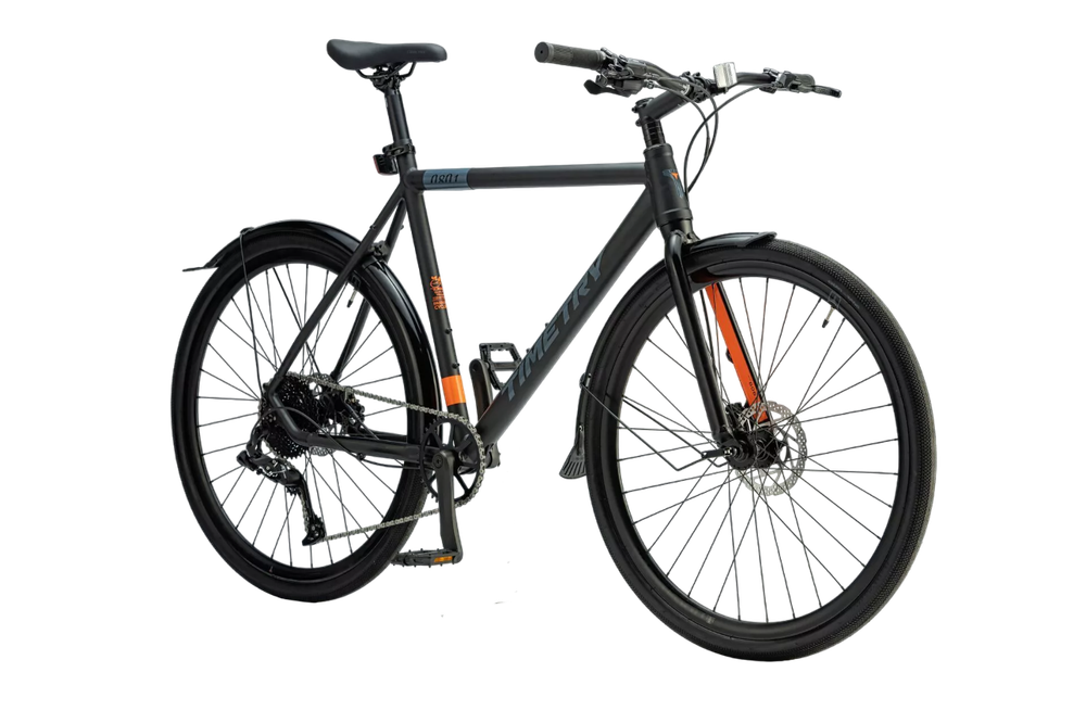 Велосипед 28" TIMETRY TT261 10ск 700с черно-оранжевый