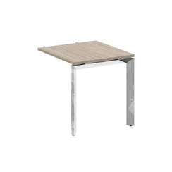 Onix Direct Lux Брифинг-приставка П-обр. м/к M-O.MP-BR-7 Дуб Аттик/Нержавеющая Сталь/Хром 780*720*75