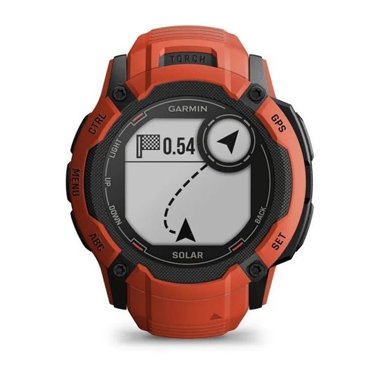 Часы Garmin Instinct 2X Solar Red