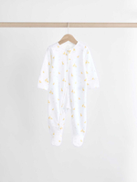 Комбинезон / Cлип для малышей Next K79-485, 4 шт., Белый