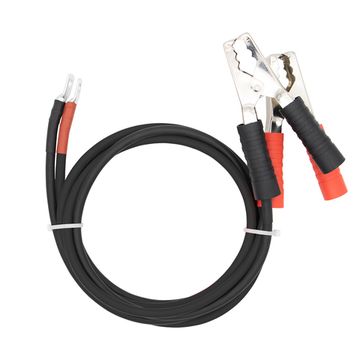 Силовой кабель для подключения контроллера заряда к АКБ Сечение 10 мм. Длина 1,5 метра Зажим крокодил, фото №2188669657