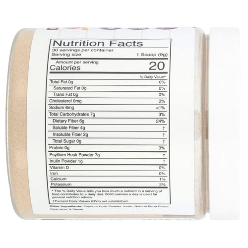 Divine Health, Dr. Coliber MD Fiber Zone, натуральные ягоды, 270 г (9,52 унции)