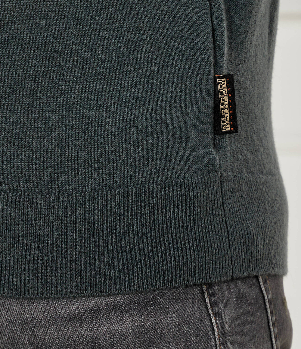 Шерстяной свитер DAMAVAND Napapijri - зеленый(NP0A4GJU)