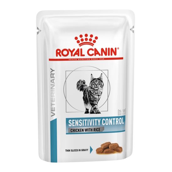 Royal Canin Sensitivity Control Feline диета для кошек при пищевой аллергии / непереносимости (пауч) 85 гр
