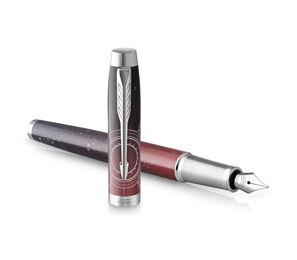 Parker IM SE - Portal F316, перьевая ручка, F, подар.кор.