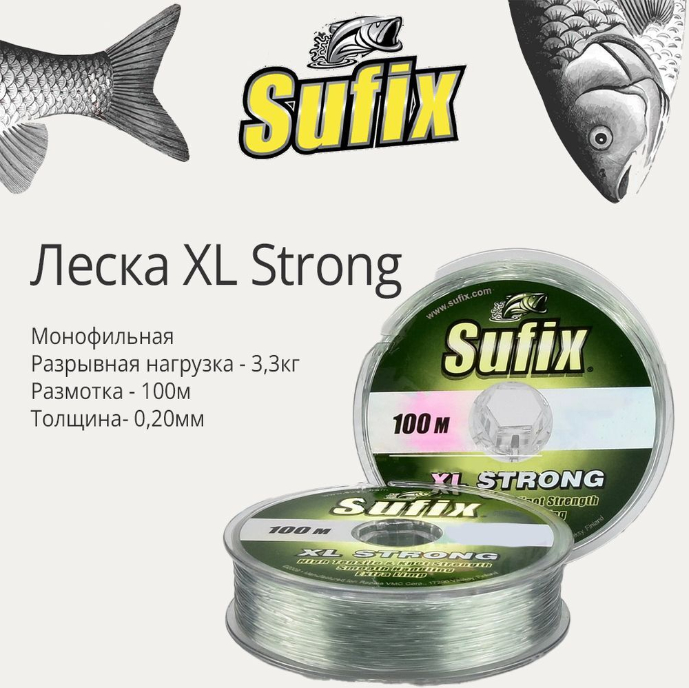 Полиэстровая леска для рыбалки XL Strong 0,45 мм 1 шт