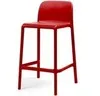Полубарный стул Faro Mini 65 см красный