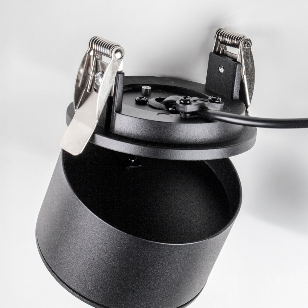 215807 Светильник ACUTO LED 9W 660LM 120G ЧЕРНЫЙ 3000/4000/6000K