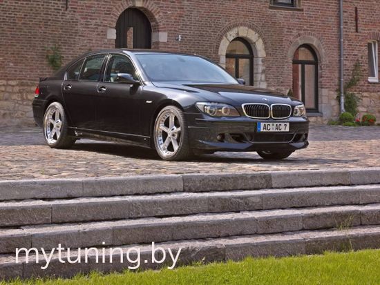 Накладка на передний Бампер для BMW Е65 (2001-2008) рестайлинг