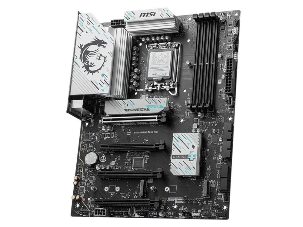 Материнская плата MSI B860 Gaming Plus Wifi, Socket LGA 1851, Intel B860, ATX, RTL