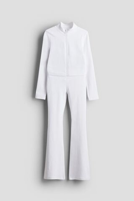 H&M Комплект из хлопкового трикотажа, белый
