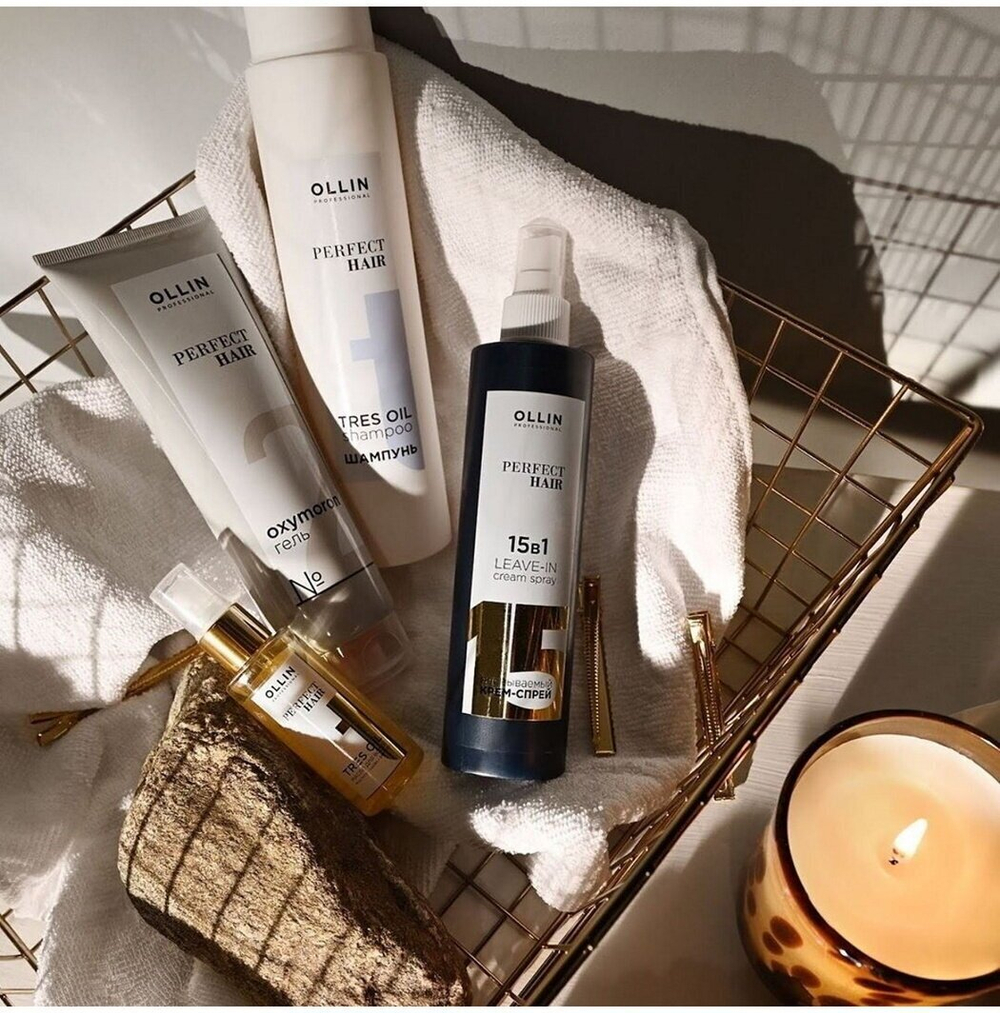 Ollin Professional PERFECT HAIR 15 в 1 Несмываемый крем-спрей 250 мл