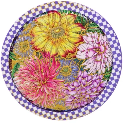 Подставка керамическая 18 см «Яркие цветы»