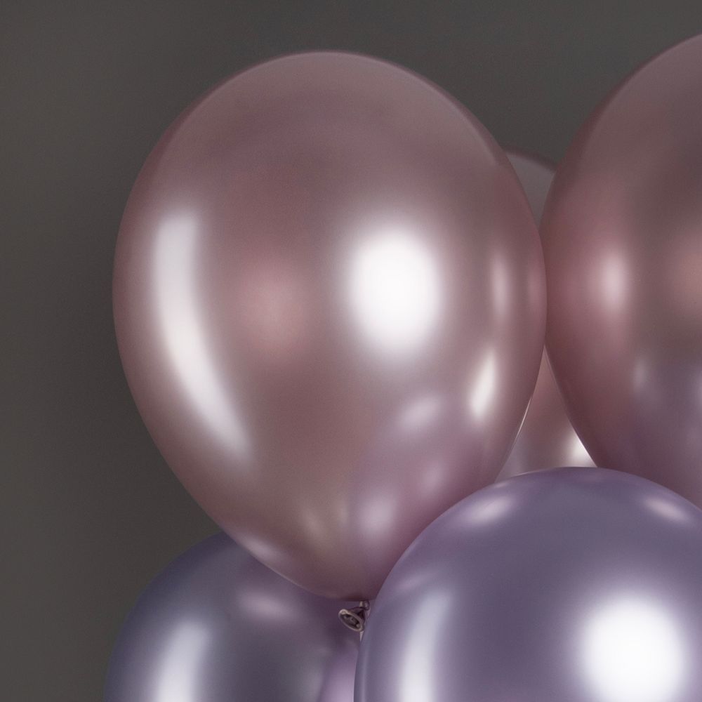 Шар (12''/30 см) Розовый цветок (809), шелк, 12 шт.,