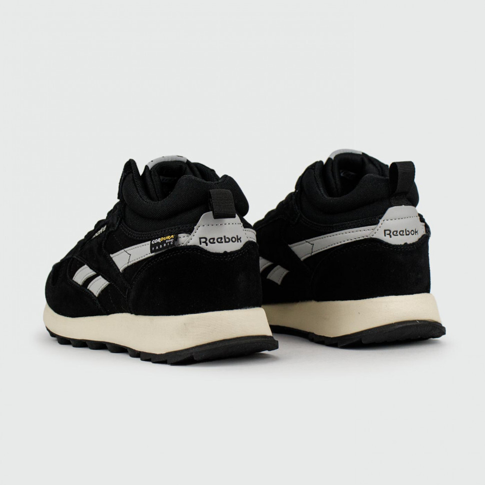 кроссовки Reebok Classic Utility Suede Black / White Winter