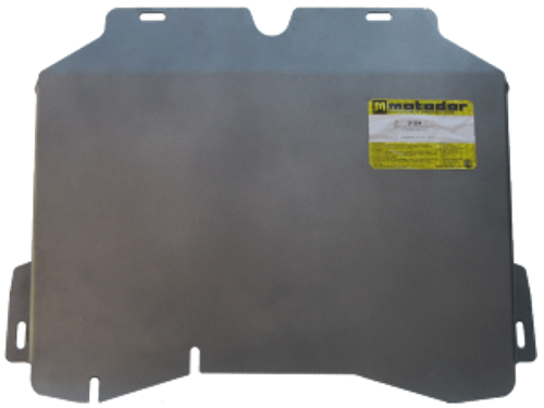 Защита КПП. 5 мм, Алюминий. для Mitsubishi Pajero Sport 1997-2009 MOTODOR.31304