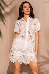 Комплект с шортами Mia-Amore Fiesta 5677 белый