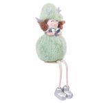 Украшение елочное, "Девочка", 19 см, полиэстер, ассорти 4 дизайна, ЗОЛОТАЯ СКАЗКА, 592606