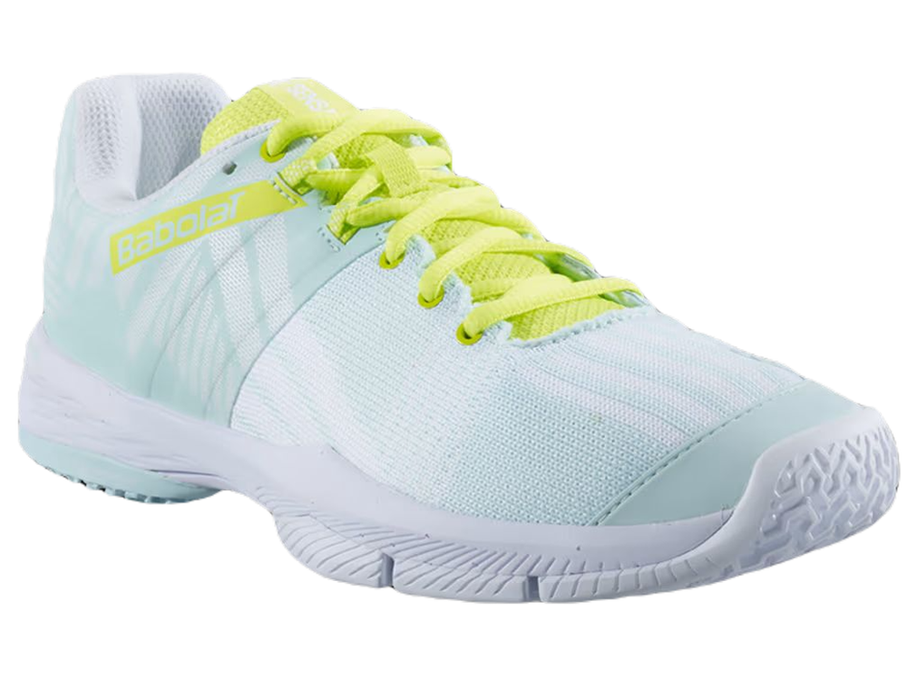 Женские кроссовки для Падел Babolat Sensa - blue/sulphur spring