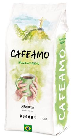 Кофе CAFEAMO Brazilian Blend зерно, 1000г