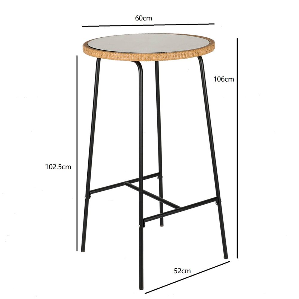 Столик барный Vetle, Ø60 см