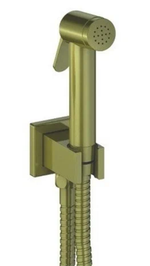 Смеситель с гигиеническим душем Timo Torne 4389/02SM Antique, бронзовый латунь 1200 мм