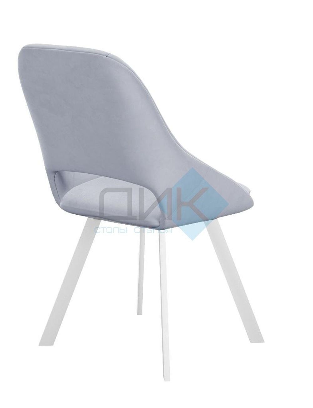 Стул DikLine 247 поворотный опоры белые