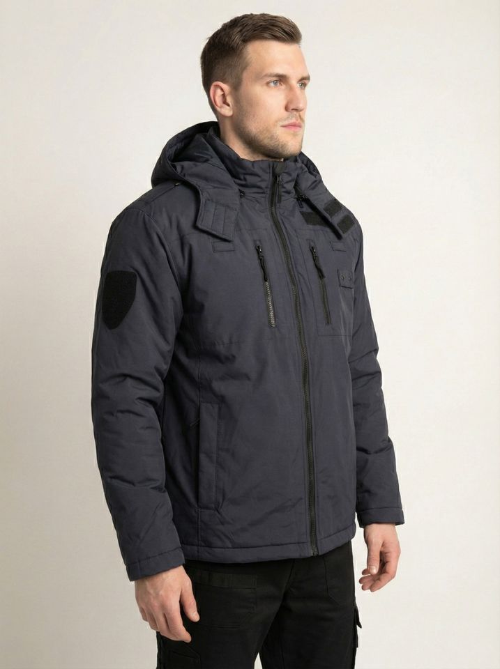 Куртка Полиция зимняя укороченная нового образца (фольга/мембрана/холофайбер)