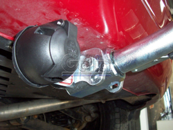 Фаркоп оцинкованный Galia K029A для Hyundai i30 хетчбек FD 2007-2010, Kia Ceed хетчбек 2006-2012(паспорт и сертификат в комплекте)(без электрики)