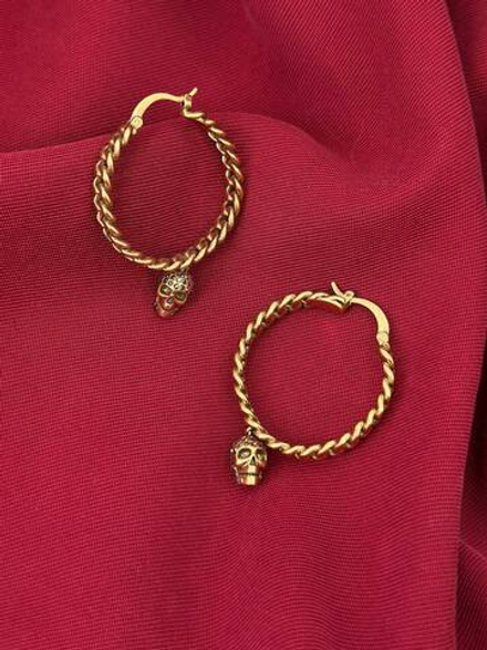 Серьги Alexander McQueen