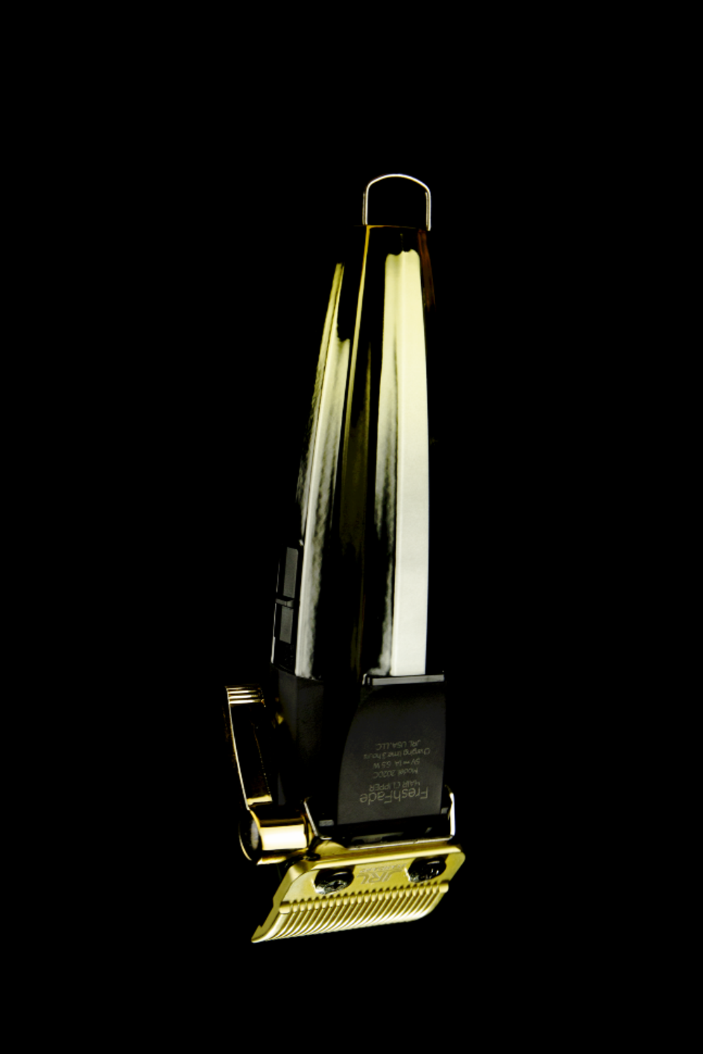 Машинка JRL для стрижки волос FF 2020C-G золотой корпус,аккум/сеть,регулир.нож 45мм