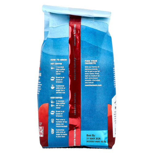 Seattle's Best Coffee, Lighthouse, кофе, молотый, легкой обжарки, 340 г (12 унций)