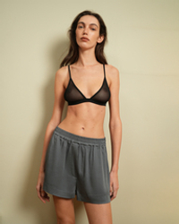 Шорты серые женские