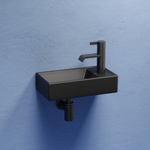 Рукомойник Ceramica Nova Element 41,7, см CN6051LMB чёрный матовый